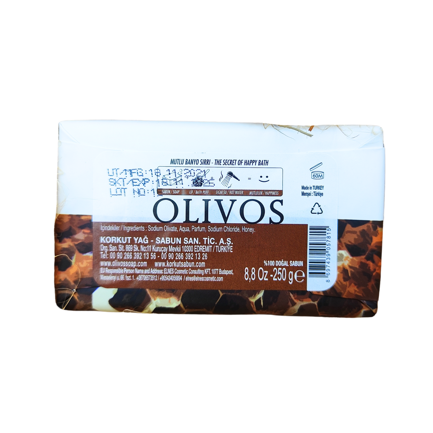 OLIVOS - 土耳其SPA系列蜂窩礦物質肥皂 (250克) #包裝版本隨機發貨